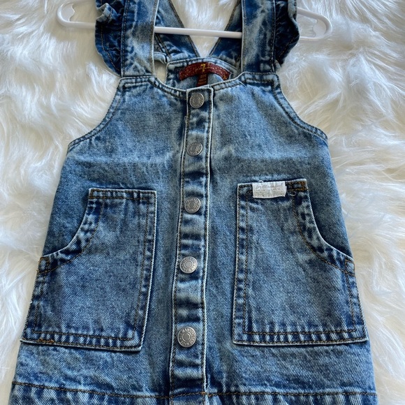 7 For All Mankind Other - 7 for all mankind denim dress sz 18mths